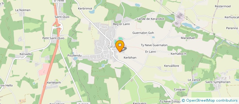 localisation de l'entreprise SCI G.E.T  CALAN