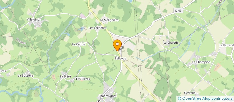 localisation de l'entreprise SCI G ET C à LAFAT