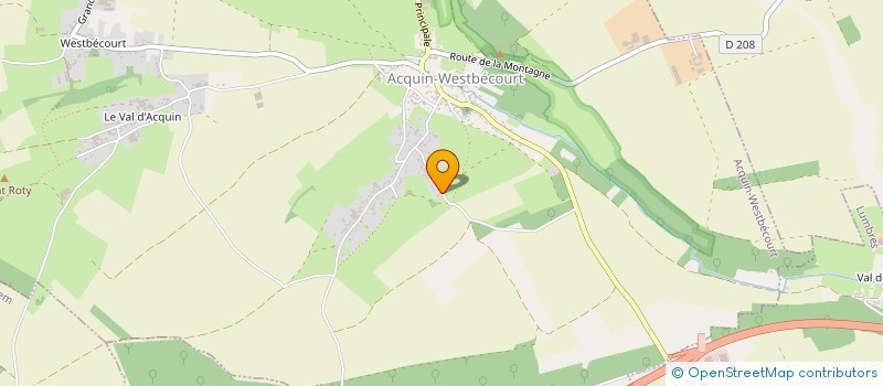 localisation de l'entreprise SCI G&F 2  BLENDECQUES