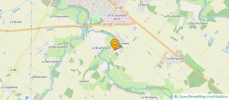 localisation de l'entreprise SCI G.F. à MONTAIGU-VENDEE