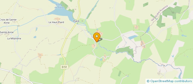 localisation de l'entreprise SCI G.F.S.  VAL D'ERDRE-AUXENCE