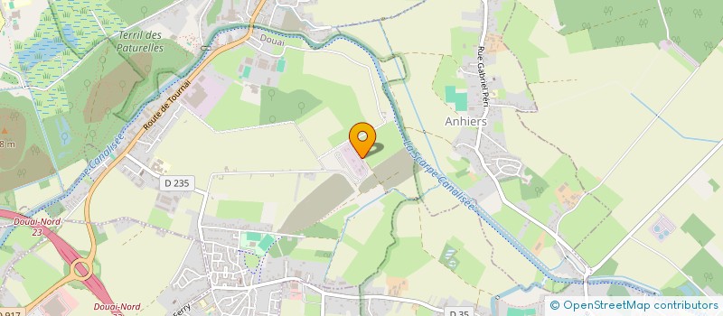 localisation de l'entreprise SCI G.FAVELLA à DOUAI