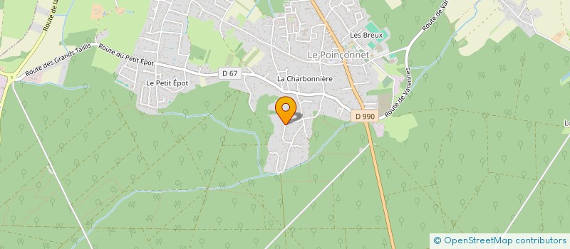 localisation de l'entreprise SCI G&G à LE POINCONNET