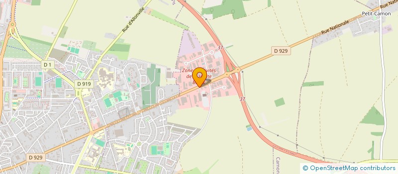 localisation de l'entreprise SCI G G A à RIVERY