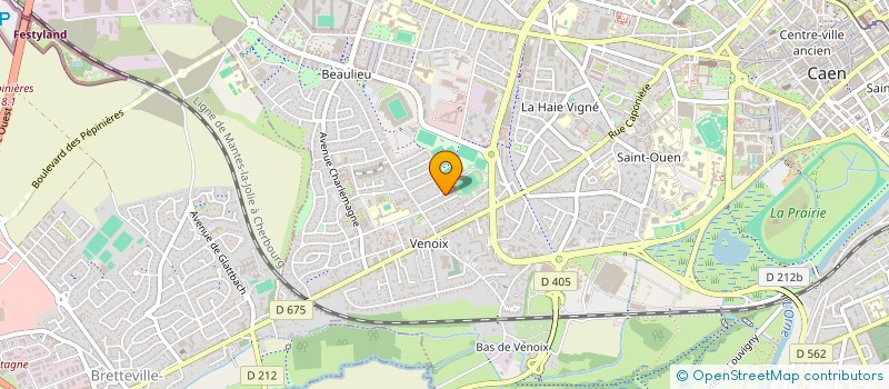 localisation de l'entreprise SCI G.G.T. à CAEN