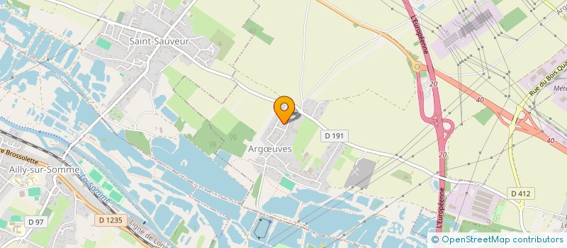 localisation de l'entreprise SCI G H L  ARGUVES