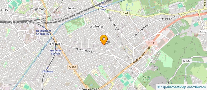 localisation de l'entreprise SCI G.H.M. IMMO  SEVRAN