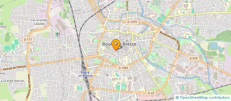 localisation de l'entreprise SCI G I à BOURG-EN-BRESSE