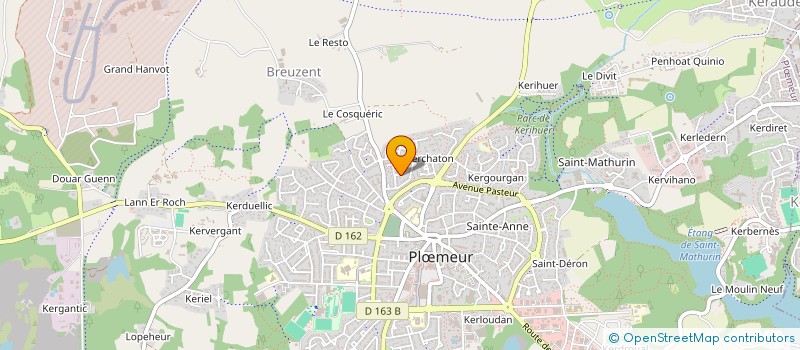 localisation de l'entreprise SCI G.I.C.P.H. à PLOEMEUR