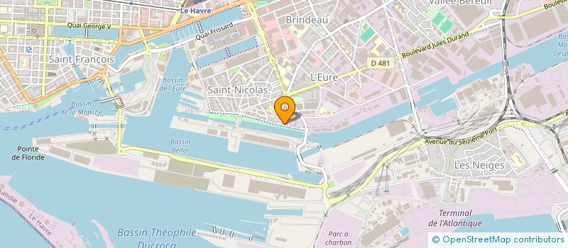 localisation de l'entreprise SCI G.IMMO à LE HAVRE