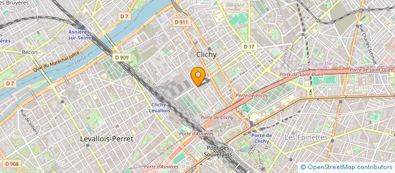 localisation de l'entreprise SCI G IMMO CHATEAUNEUF-LE-ROUGE 2 à CLICHY