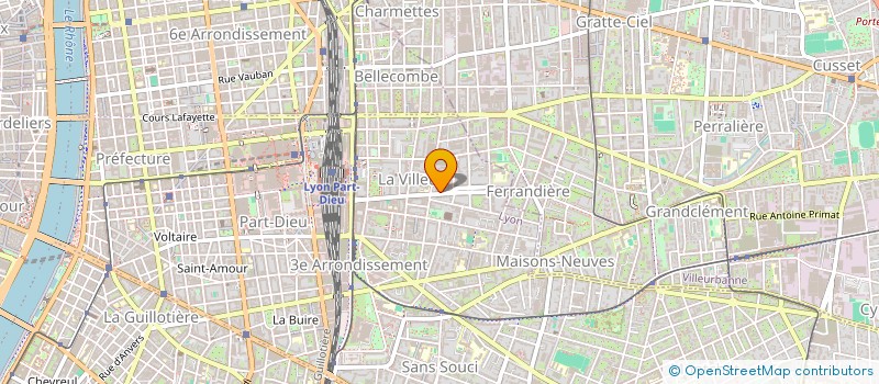 localisation de l'entreprise SCI G-INVEST  LYON