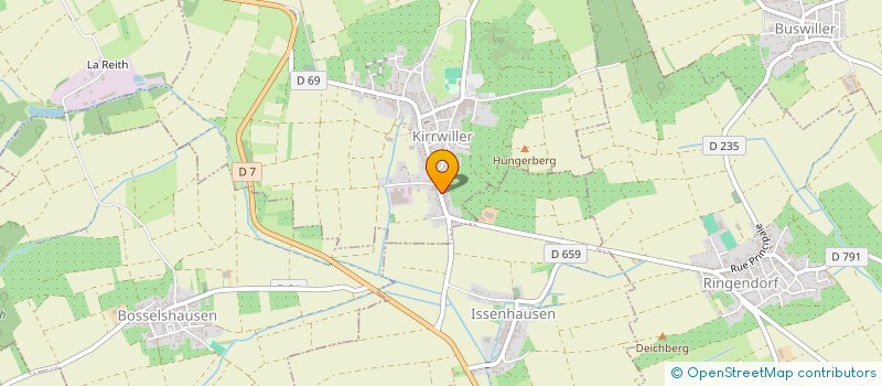 localisation de l'entreprise SCI G.J.M.P  ISSENHAUSEN