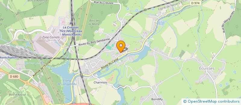 localisation de l'entreprise SCI G.J.N  TORCY