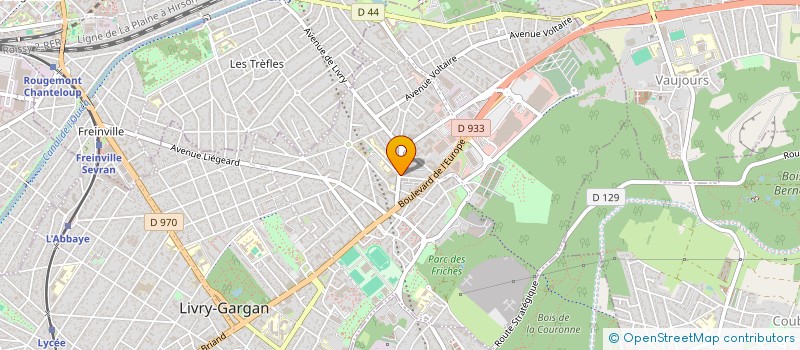 localisation de l'entreprise SCI G.K à LIVRY-GARGAN