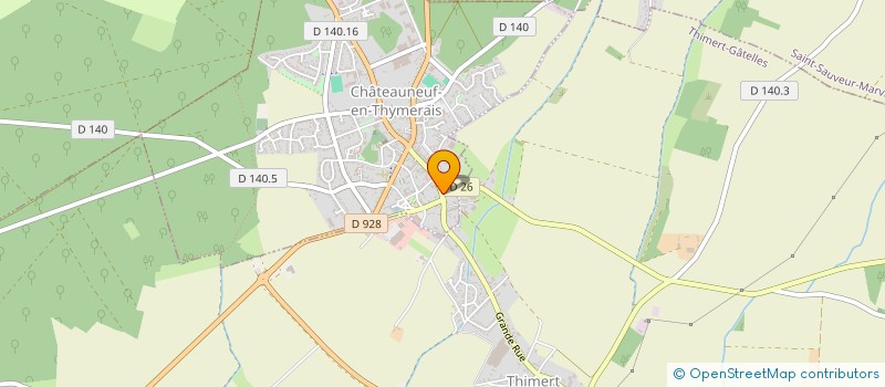 localisation de l'entreprise SCI G.L. à CHATEAUNEUF-EN-THYMERAIS