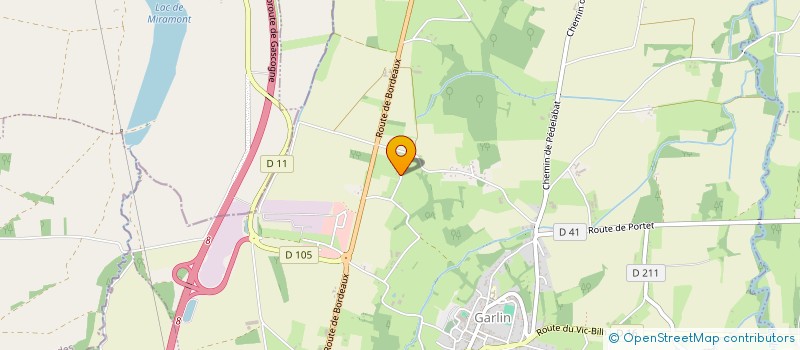 localisation de l'entreprise SCI G L  GARLIN