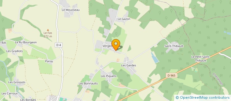 localisation de l'entreprise SCI G.L.  POURRAIN