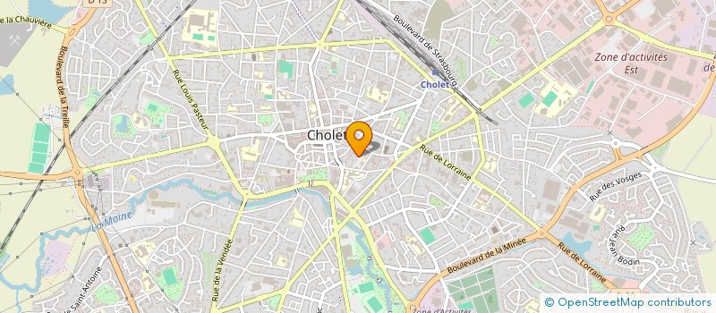 localisation de l'entreprise SCI G.L.B. à CHOLET