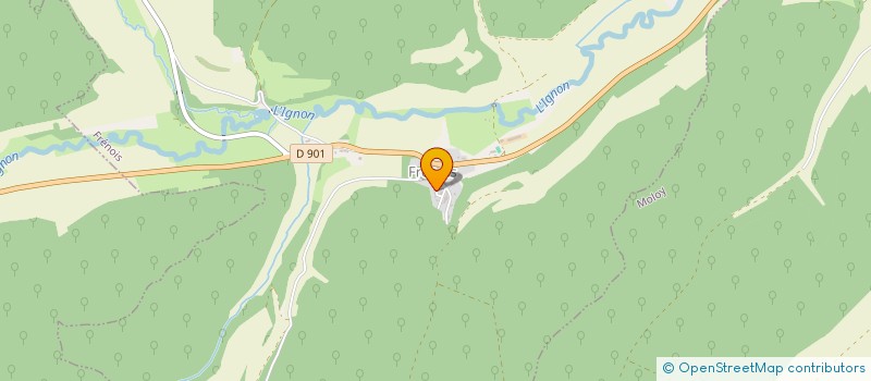 localisation de l'entreprise SCI G.L.C  FRENOIS