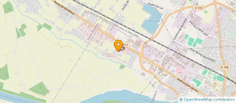 localisation de l'entreprise SCI G.L.L.S.  MARMANDE