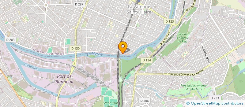 localisation de l'entreprise SCI G LABEE à SAINT-MAUR-DES-FOSSES