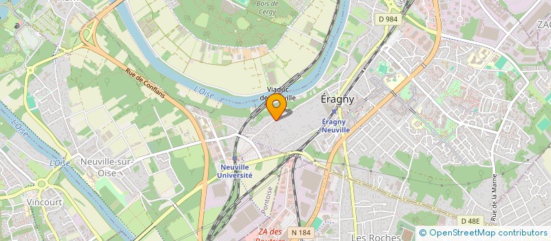 localisation de l'entreprise SCI G LOMBARDO  ERAGNY