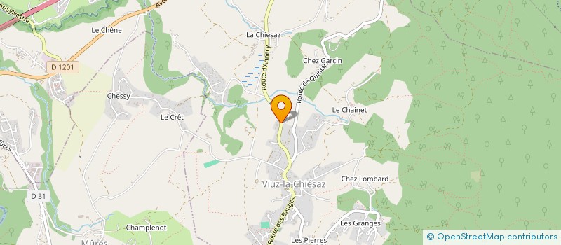 localisation de l'entreprise SCI G M C  VIUZ-LA-CHIESAZ