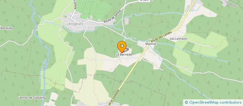 localisation de l'entreprise SCI G.M.C  LEOGEATS