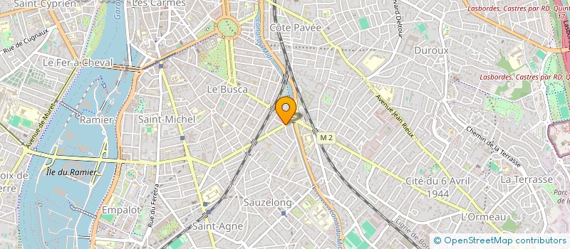 localisation de l'entreprise SCI G M J IMMO à TOULOUSE