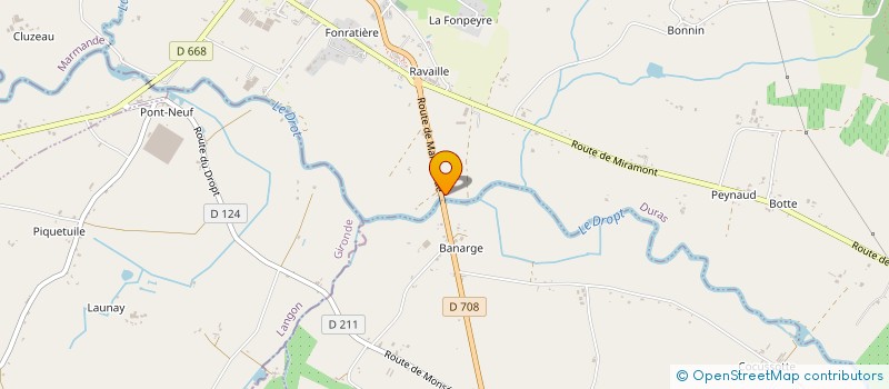 localisation de l'entreprise SCI G.M.L  DURAS