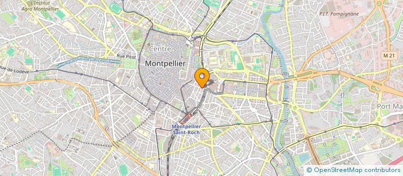 localisation de l'entreprise SCI G.M.M.  MONTPELLIER