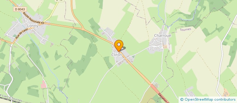 localisation de l'entreprise SCI G M P  TOURNES