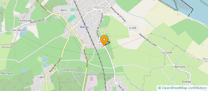 localisation de l'entreprise SCI G.M.R  MACAU