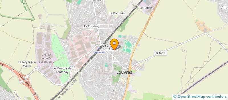 localisation de l'entreprise SCI G.M.S IMMO  LOUVRES