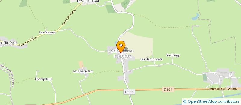 localisation de l'entreprise SCI G.M.S.L  SAINT-PIERRE-LES-ETIEUX