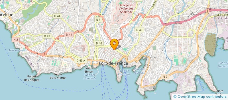 localisation de l'entreprise SCI G.M.T à FORT DE FRANCE