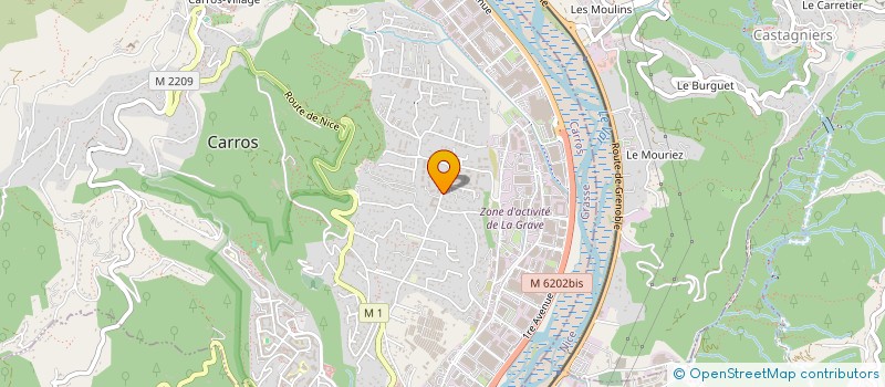 localisation de l'entreprise SCI G.MAP à CARROS