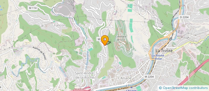 localisation de l'entreprise SCI G-MARY  SAINT-ANDRE-DE-LA-ROCHE