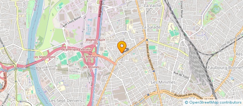 localisation de l'entreprise SCI G.N AMIDONNIERS à TOULOUSE