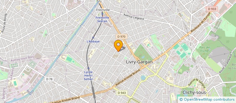 localisation de l'entreprise SCI G N T à LIVRY-GARGAN