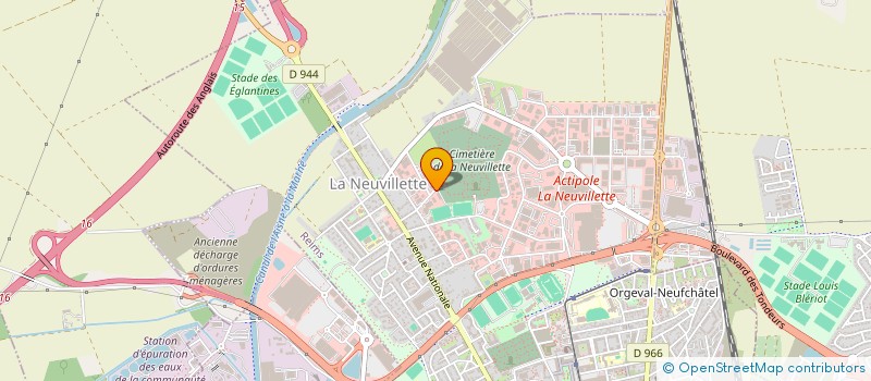 localisation de l'entreprise SCI G.P  REIMS