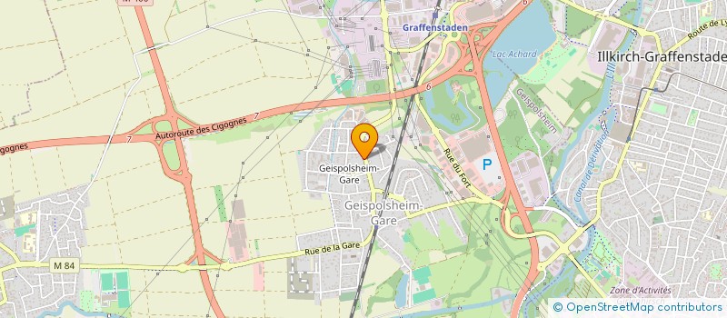 localisation de l'entreprise SCI G+P  GEISPOLSHEIM