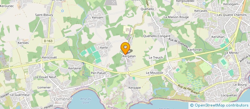 localisation de l'entreprise SCI G.P.C.N.  LARMOR-PLAGE