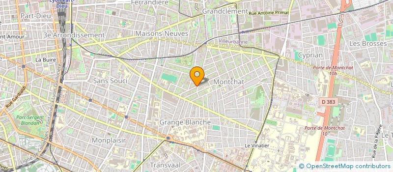 localisation de l'entreprise SCI G & PH CHAMPAGNE  LYON