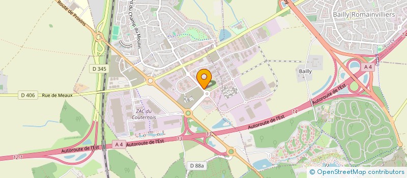 localisation de l'entreprise SCI G QUIMPER IMMO  SERRIS