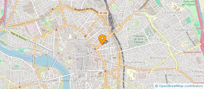 localisation de l'entreprise SCI G R à TOULOUSE