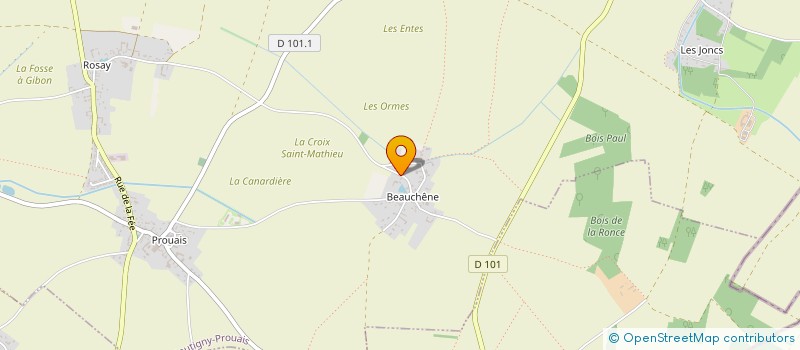 localisation de l'entreprise SCI G.R.A.T. à BOUTIGNY-PROUAIS