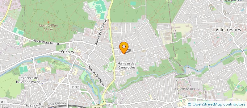 localisation de l'entreprise SCI G.R DESCARTES  YERRES