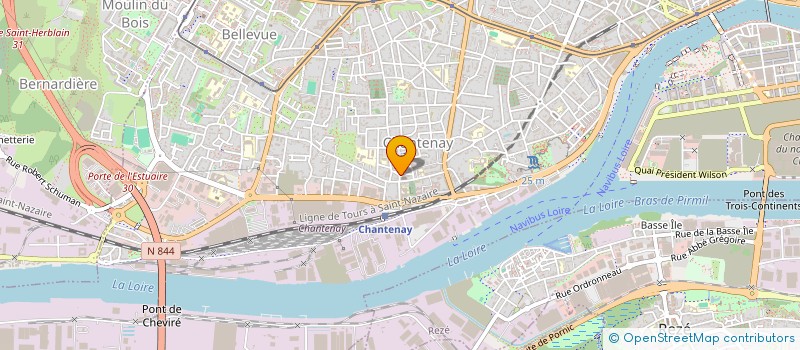 localisation de l'entreprise SCI G.S à NANTES
